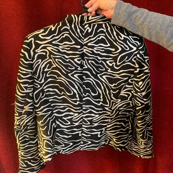 Talbots zebra jacket - Picture 4 of 5